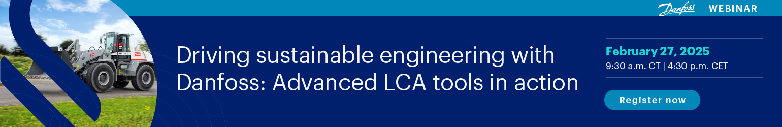 Driving sustainable engineering with Danfoss- Advanced LCA tools in action